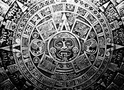 Aztec Symbol Stock Image Image Of Texture Stele Symbol 3005433