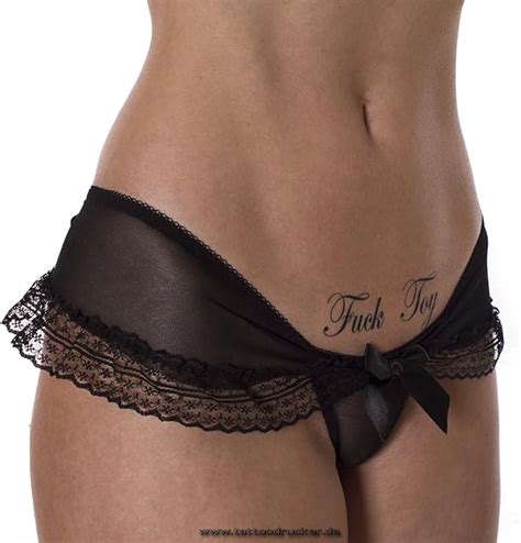 Amazon Com 5 X Fuck Toy Tattoo Fetish Naughty Temporary Lettering