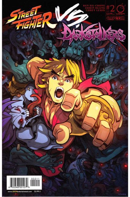 Street Fighter Vs Darkstalkers 2 Cover A Udon Comic