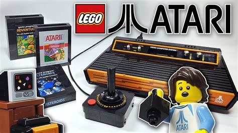 Lego Atari 2600 Console 10306 2022 Early Set Review Youtube