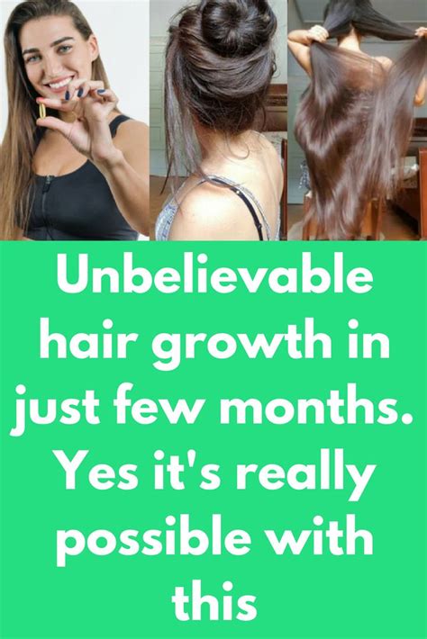 unbelievable hair growth in just few months yes it s really possible with this who doesn t love