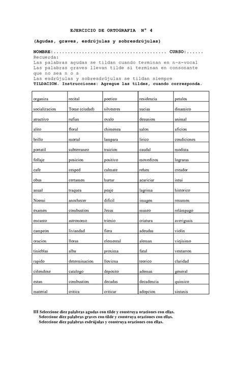 Maybe you would like to learn more about one of these? Pin en Agudas graves esdrujulas