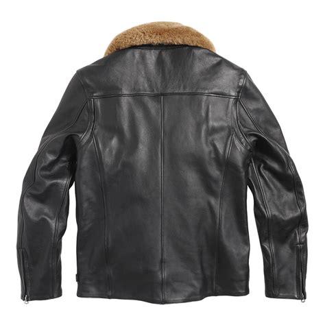 Rexford Black Leather Jacket For The Ride