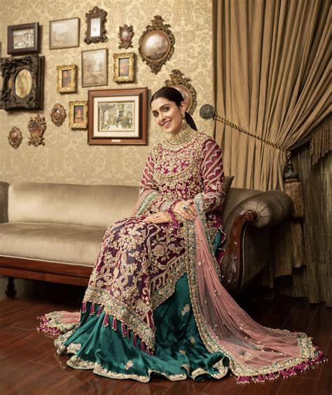 Ayeza Khans Latest Photoshoot As A Modern Bride The Odd Onee
