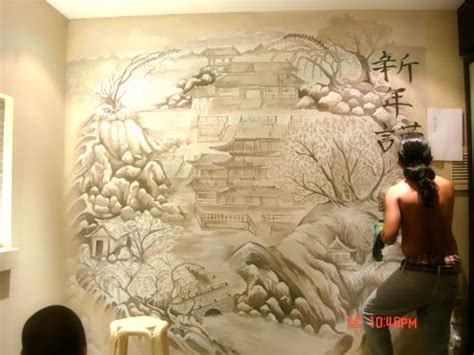 Japanese Mural Painting By Bloodlust25 On Deviantart