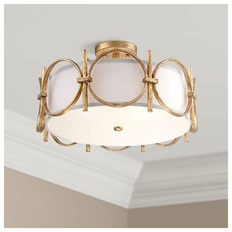 Barnes And Ivy Mid Century Modern Ceiling Light Semi Flush Mount