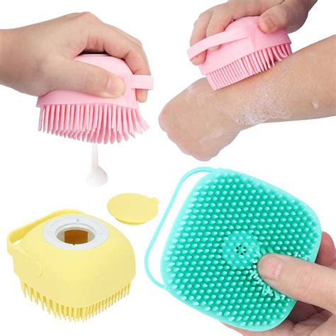 Ships free orders over $39. Silicone Bath Scrubber Brush / 2 In 1 Baby Bath Scrubber ...