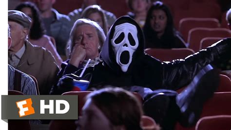 Also he's making a documentary on fear, which involves recording the… Scary Movie (8/12) Movie CLIP - Silent Theater (2000) HD ...