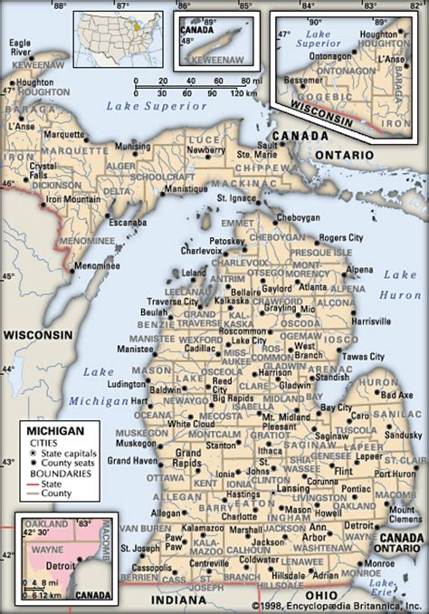 Check spelling or type a new query. Michigan: counties -- Kids Encyclopedia | Children's ...