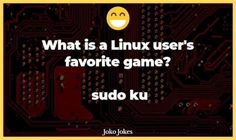 59 Linux Jokes And Funny Puns Jokojokes