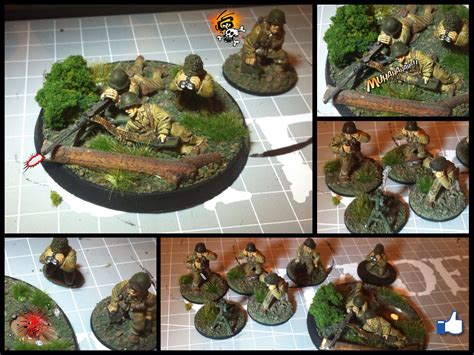 Bolt Action Us Army 50cal Team Bolt Action Miniatures Bolt Action