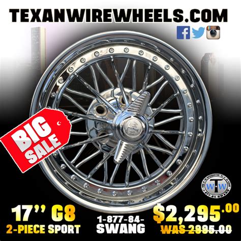 20 Inch Swangas Texan Wire Wheels