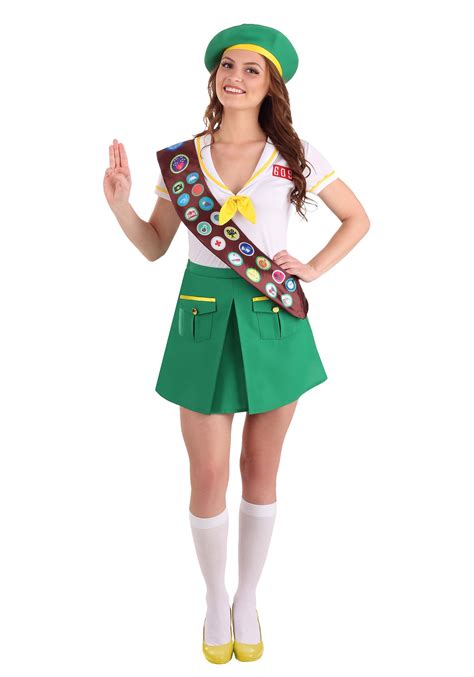 Savvy Scout Womens Costume