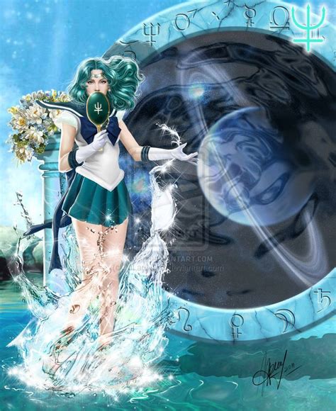 Sailor Neptune By Maryneim On Deviantart Sailor Neptune Sailor Moon Fan Art Sailor