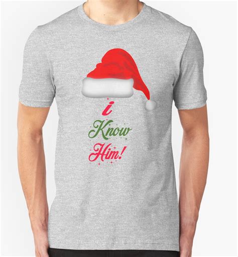 Elf quotes (theo wargo/getty images). Elf Quote - I Know Him! | Slim Fit T-Shirt | Movie shirts, Elf quotes, Shirts