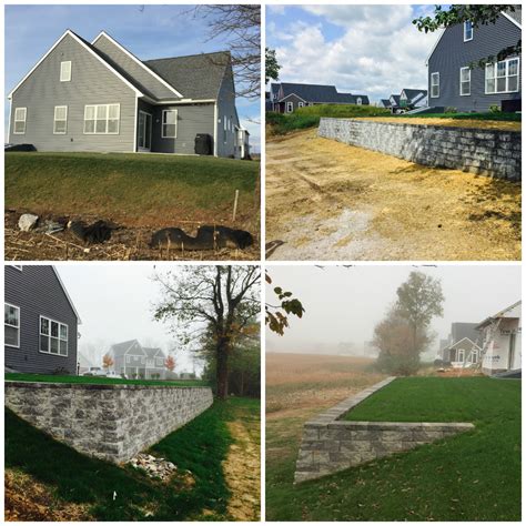 Swing set anchors are designed to. Before & After Photos | Landscaping | Keystone Lawn Company