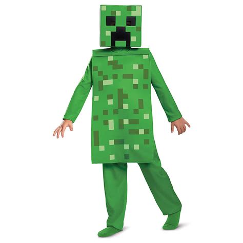 Minecraft Creeper Jumpsuit Costume Gadgets Minecraft Merch