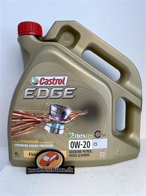 Castrol Edge 0w 20 C5 Motorolie 4 Liter