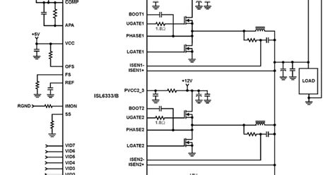Isl6333 Three Phase Buck Pwm Controller With Integrated Mosfet