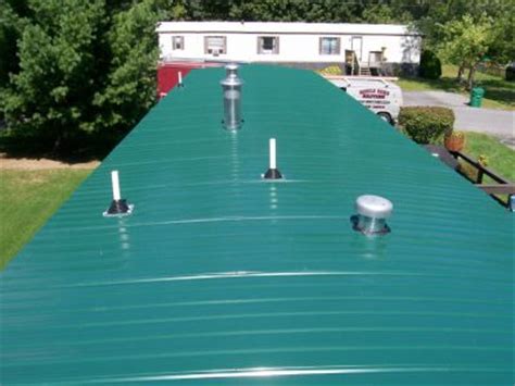 Photo via irv2.com rubber rv roof maintenance and repair. Building Peaked Roof on Mobile Home - mobilehomerepair.com