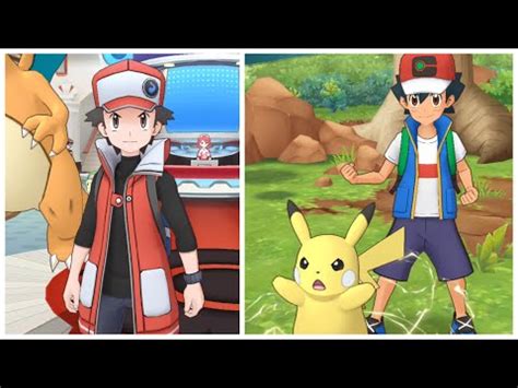 Pokemon Masters EX Red Ash In The Same Universe YouTube