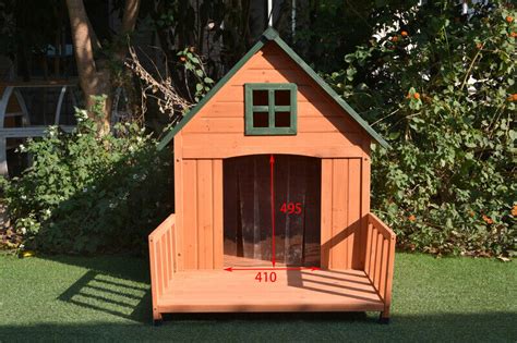 Pawhub Xl Large Dog House Kennel Pet Timber Wooden With Decking Ebay