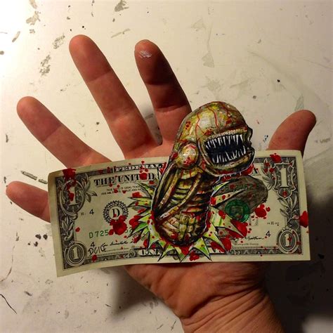 Geeky Money Art By Donovan Clark Mightymega