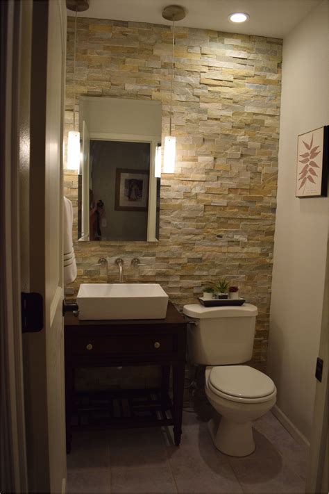 The cost to remodel a master bathroom is nearly twice that of remodeling small bathrooms, like a main or guest bath. Coastal Half Bath Remodel Ideas - HomEnthusiastic | Small ...