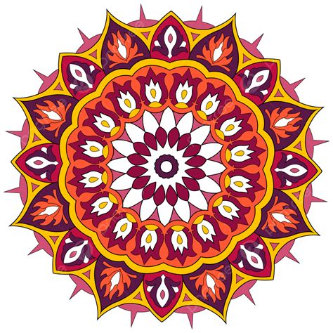 Colorful Mandala Vector Design Images Beautiful Colorful Mandala Png And Vector Mandala