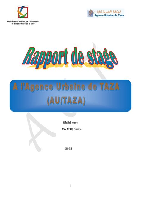 Doc Rapport De Stage Amine Bel Hadj