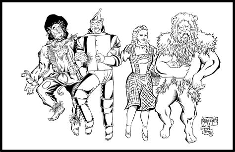 Wizard Of Oz By Pradoinkworks On Deviantart
