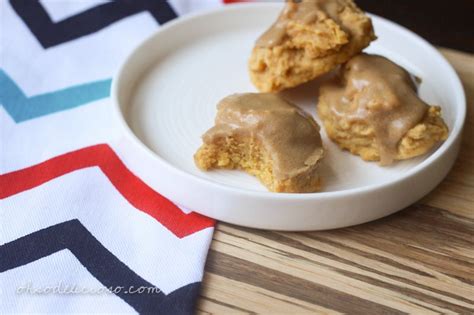 Soft Pumpkin Cookies With Brown Sugar Icing Oh So Delicioso Recipe