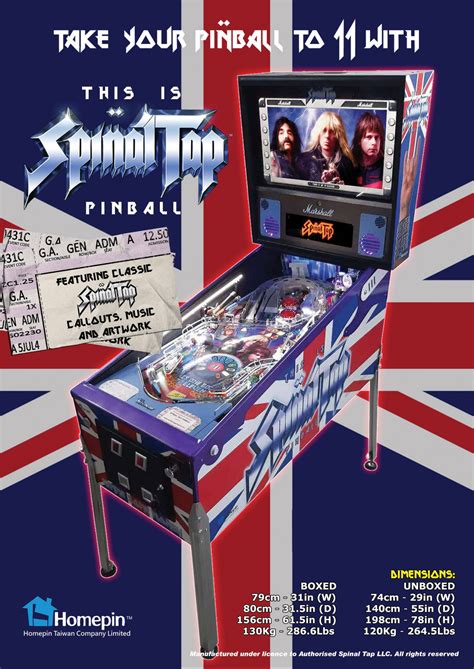 THIS IS SPINAL TAP REVEALED Welcome To Pinball News First Free