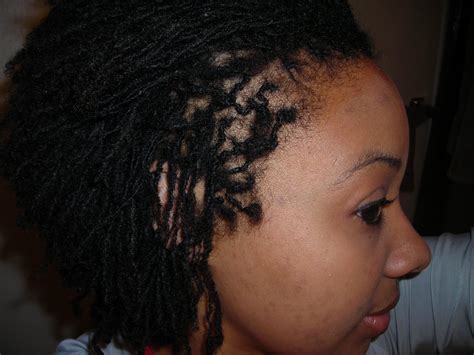 Sisterlocks establishment / installation with short 4c afro hair. Sisterlocks in the South