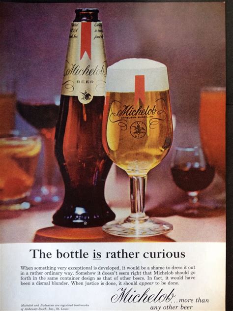 Michelob 1964 Vintage Bottle Vintage Beer Vintage Ads Retro Ads
