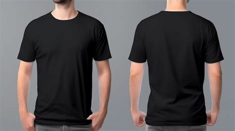 Black T Shirt Mockup Template Illustration Ai Generative 22862477