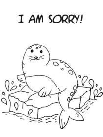 Pictures of sorry clipart black and white kidskunst info. Coloring Pictures Of Sorry Cards Coloring Pages