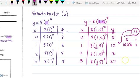 Applications Of Exponential Functions Part 1 Youtube