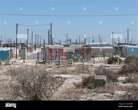 Khayelitsha Township Close To Cape Town South Africa Stock Photo Alamy
