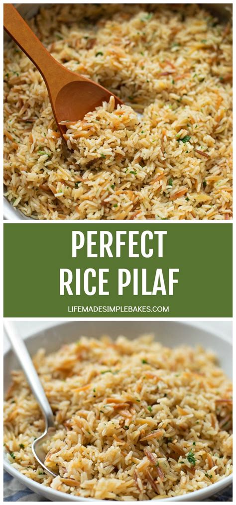 Best Rice Pilaf Recipe Video Lifemadesimplebakes