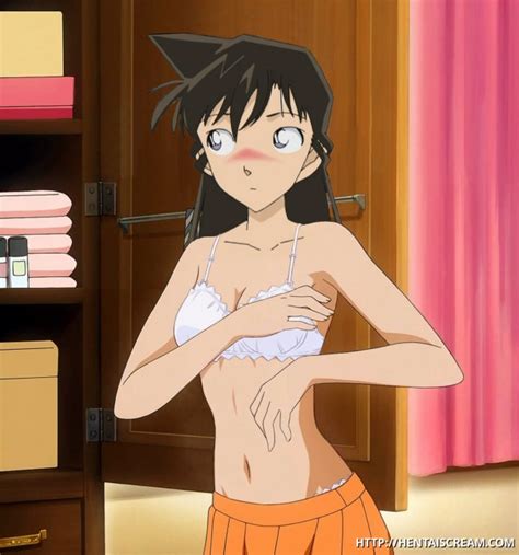 Blushing Ran Undressing Detective Conan Female Hentai Characters