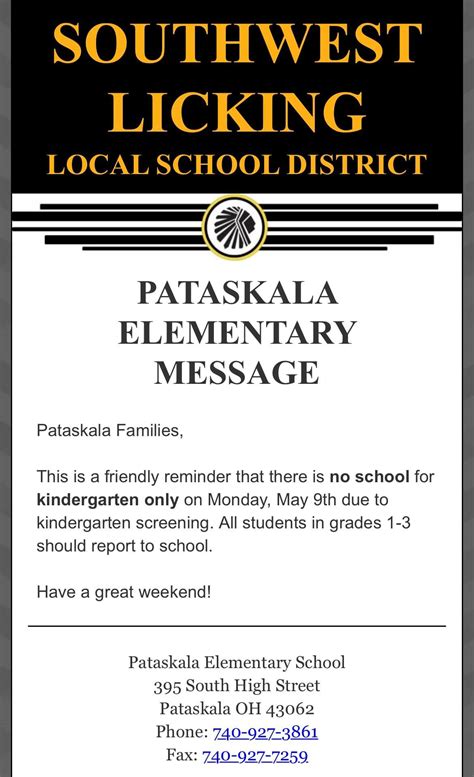 Pataskala Elementary School Home