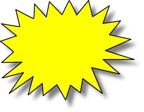 Yellow Callout Clip Art At Vector Clip Art Online Royalty