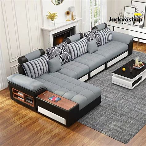 Jual Sofa Minimalis Modern Ruang Tamu Sofa L Mewah Desain Terbaru Kursi