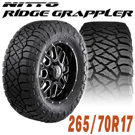 Nitto ニットー Ridge Grappler リッジグラップラー 17インチタイヤ（1本）26570r17 Cat Nt217