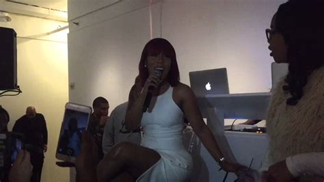 Kmichelle More Issues Than Vogue Listening Party Nyc Youtube