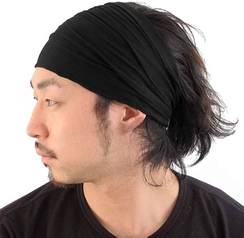 Long Hair Men Headband