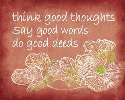 Does the Zarathushtrian religion teach only Good Thoughts, Good Words