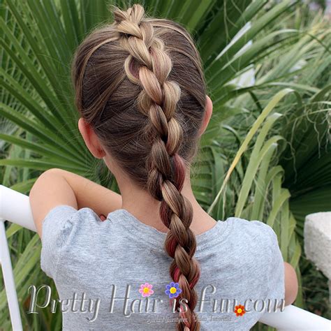 This high performance braid features 16 strands in a high density weave for amazing tensile and impact strength. Pretty Hair is Fun: French Four Strand 3D or Round Braid Tutorial - Pretty Hair is Fun - Girls ...