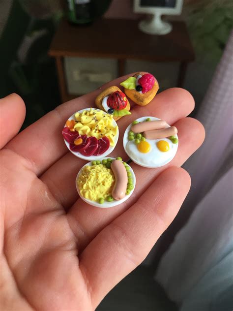 Dollfoods на Etsy Miniature Food Clay Food Mini Foods